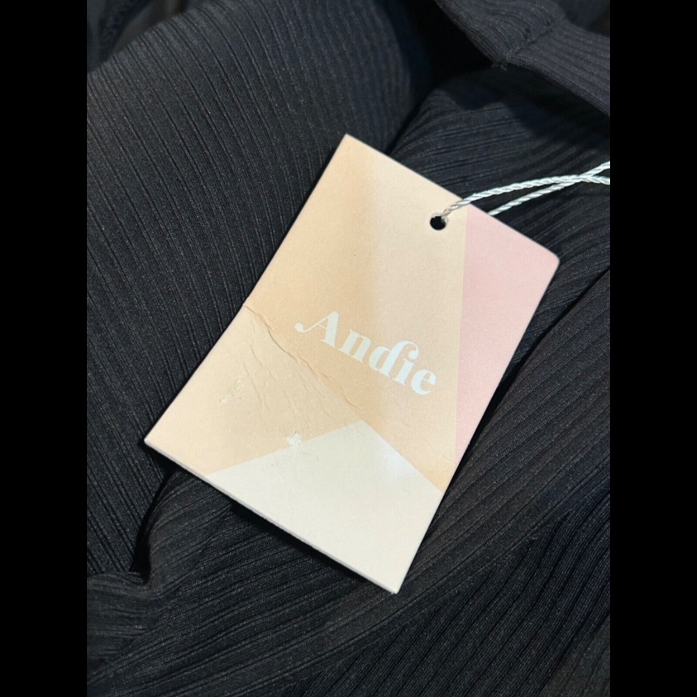 Andie Swim The Tulum One Piece Swimsuit Black Size 2XL - Picture 7 of 10